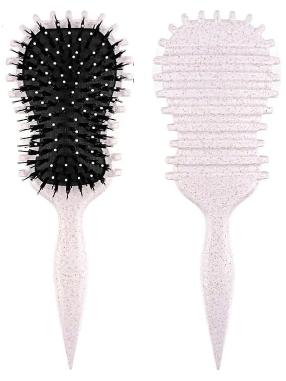 💞 New Purple Curl Defining Hair Brush for Detangling, Shaping & Definition